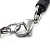 304 Stainless Steel Link Chain Bracelet BJEW-Z023-02B-3