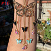 Brass Butterfly Pendants Decoration PW23041119367-1