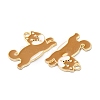 Alloy Enamel Pendants ENAM-D046-37G-2