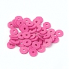 Handmade Polymer Clay Heishi Beads X-CLAY-R067-8.0mm-31-4
