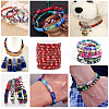 10M Ethnic Style Nylon Braided String NWIR-BC0001-02B-6