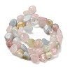 Natural Morganite Beads Strands G-P497-01E-33-3