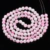 Baking Paint Crackle Glass Bead Strands CCG-S001-8mm-02-2