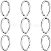 10Pcs Zinc Alloy Spring Gate Rings FIND-SP0004-31P-1