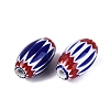 Handmade Millefiori Glass Barrel Beads LA-N002-03D-2