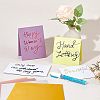 80Pcs 4 Colors A4 PET Stamping Hot Foil Paper DIY-FH0004-97-5