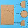 30Pcs Rectangle Paper One Pair Earring Display Cards with Hanging Hole DIY-YW0008-55B-4