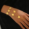 Elegant Middle Eastern Style Brass Finger Ring Bracelets for Women MD7031-1