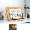 Wooden Foldable Desktop Book Stand for Reading OFST-PW0002-166-1