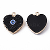 Druzy Resin Pendants RESI-S383-012B-2