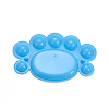 Plastic Watercolor Oil Palette LS-AJEW-L072-B02-2