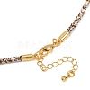 2.5MM Round Nylon Cotton Cord Necklace Making NJEW-C106-01G-09-3