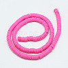 Handmade Polymer Clay Bead Strands CLAY-T002-6mm-M-2