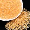6/0 Inside Colours Transparent Glass Seed Beads SEED-T007-07F-3