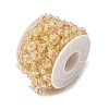 Brass Flower Link Chains CHC-H114-08G-02-2