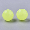 Luminous Acrylic Beads MACR-N008-25F-6MM-2
