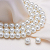 Eco-Friendly Dyed Glass Pearl Round Beads HY-BC0001-8mm-RB011-4