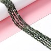 Natural Seraphinite Beads Strands LS-G-A021-07B-2