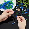 Leaf & Flower Transparent Acrylic Pendants & Beads Findings Kits MACR-FH0001-25-3