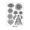 Mandala Pattern Vintage Removable Temporary Water Proof Tattoos Paper Stickers MAND-PW0001-15H-1
