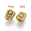 Tibetan Style Alloy Beads GLF0332Y-NF-2