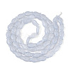 Frosted Glass Beads Strands GLAA-T023-40C-03-2