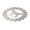 201 Stainless Steel 3D Rotating Hanging Wind Spinner STAS-C166-01E-P-2