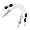 Givenny-EU 2Pcs 2 Style Acrylic Beads Bag Strap FIND-GN0001-05-2