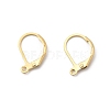 Brass Leverback Earring Findings KK-F824-007G-1-1