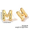 Brass Stud Earrings UV9543-13-1