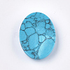 Synthetic Turquoise Cabochons TURQ-T003-03-2