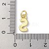 Rack Plating Brass Charms KK-P245-06G-S-3