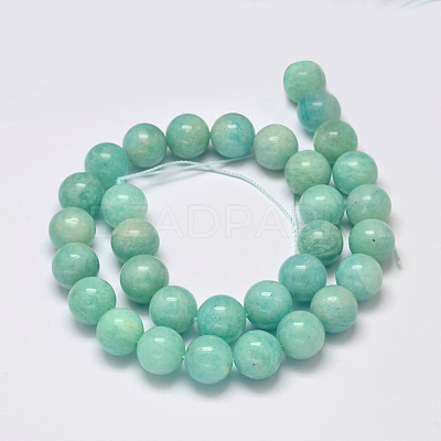 Natural Gemstone Beads Strands G-I025-8mm-06-1