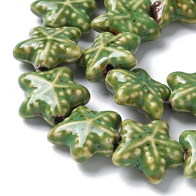 Ocean Series Handmade Porcelain Beads X1-PORC-R002-05-04-1
