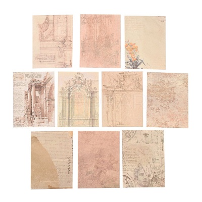 European Style Scrapbook Paper Pad Sets LS-DIY-H170-04A-1