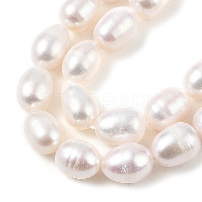 Natural Cultured Freshwater Pearl Beads Strands PEAR-I007-01D-06A-01-1