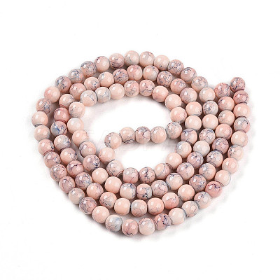 Baking Paint Glass Beads X1-DGLA-N003-8mm-C02-1