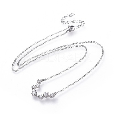 304 Stainless Steel Jewelry Sets SJEW-F211-01A-P-1