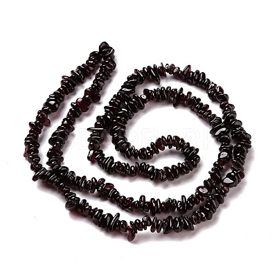 Natural Garnet Beads Strands F065-01-1