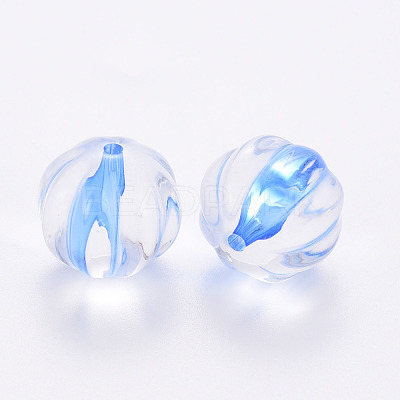 Transparent Acrylic Beads TACR-S154-19A-86-1