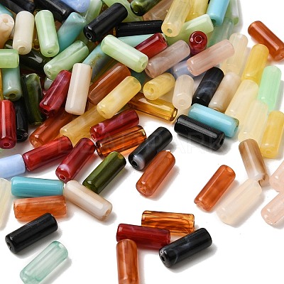 Opaque Acrylic Imitation Gemstone Beads OACR-G061-02-1