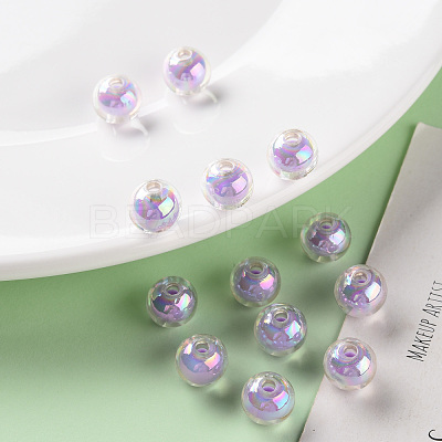 Transparent Acrylic Beads TACR-S152-15B-SS2114-1