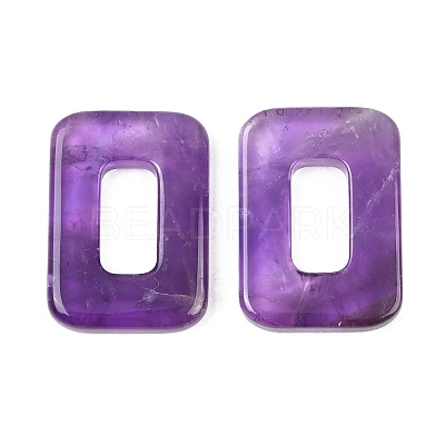 Natural Gemstone Pendants G-L658-E02-01-1