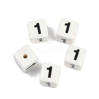 Handmade Porcelain Beads X1-PORC-R003-07-01-1