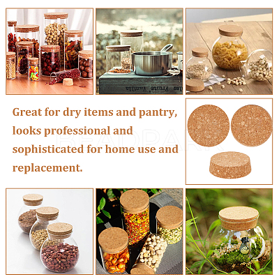 Wooden Bottle Stoppers LS-AJEW-WH0024-164A-1