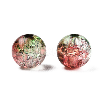 Transparent Crackle Acrylic Beads LS-CACR-N002-13A-1