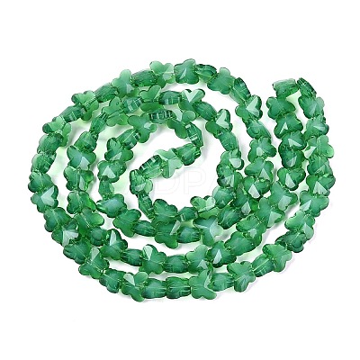 Opaque Glass Beads Strands GLAA-N073-01D-1