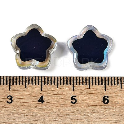 Two Tone Glass Mood Beads GLAA-Z007-06A-1