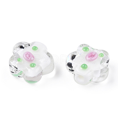 Handmade Bumpy Lampwork Beads X-LAMP-N024-04-1