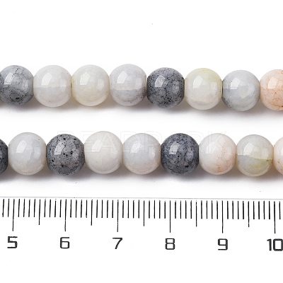 Ombre Effect Dyed Glass Beads Strands GLAA-T031-01O-03-1